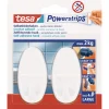 Systemhaken oval weiß ^ Tesa Best