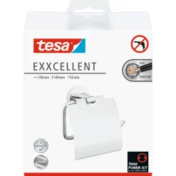 Toilettenrollenhalter mit Deckel Exxcellent ^ Tesa Online