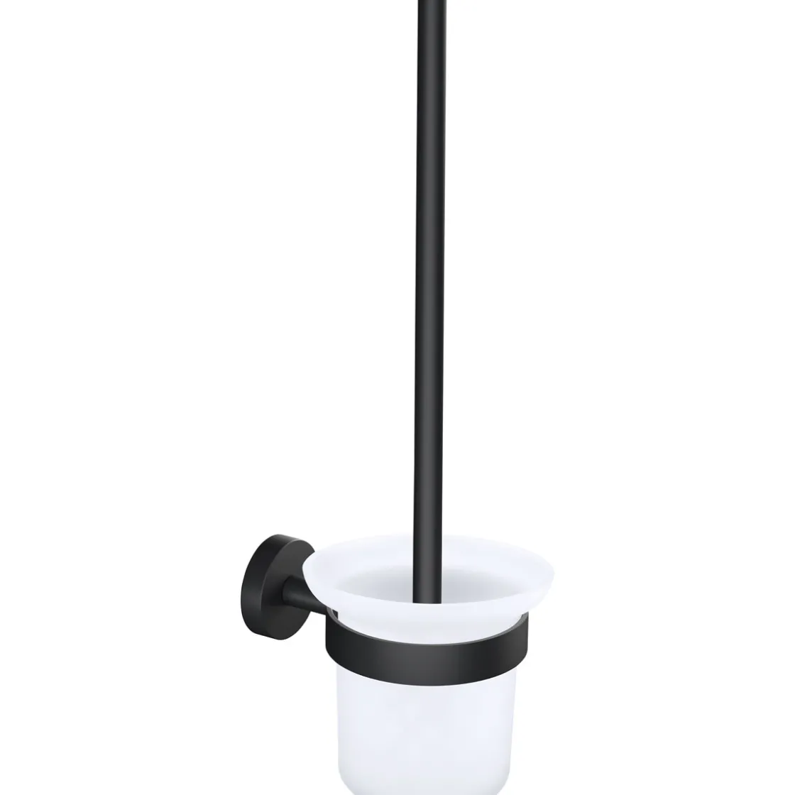 WC-Bürstengarnitur Moon mattschwarz ^ Tesa Clearance