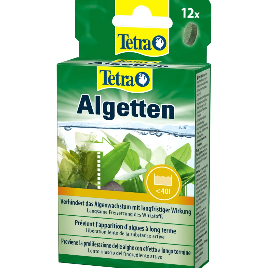 Algenbekämpfung Algetten 12 Tabletten ^ Tetra Sale