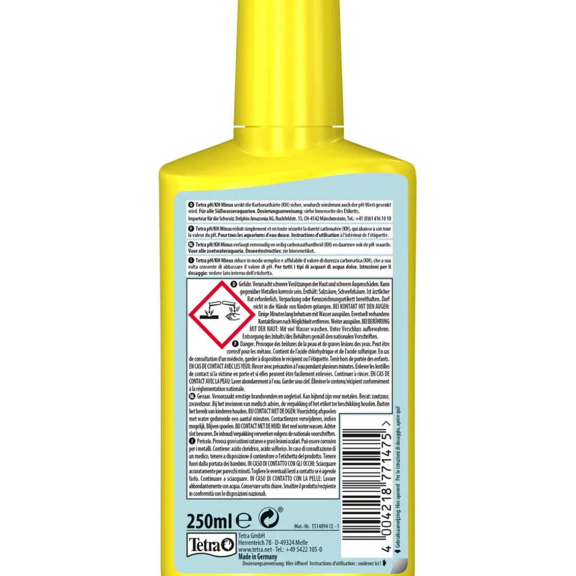 Wasserpflege pH/KH Minus 250 ml ^ Tetra Online