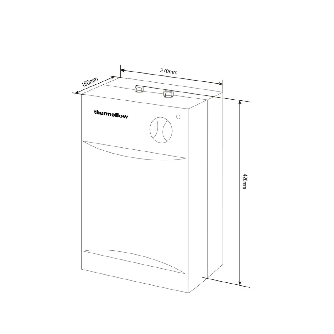 Übertischwarmwasser OT5 ^ Thermoflow Hot