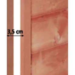 Thermo-Hühnerstall No Frost 146 x 82 x 74 cm braun ^ Online