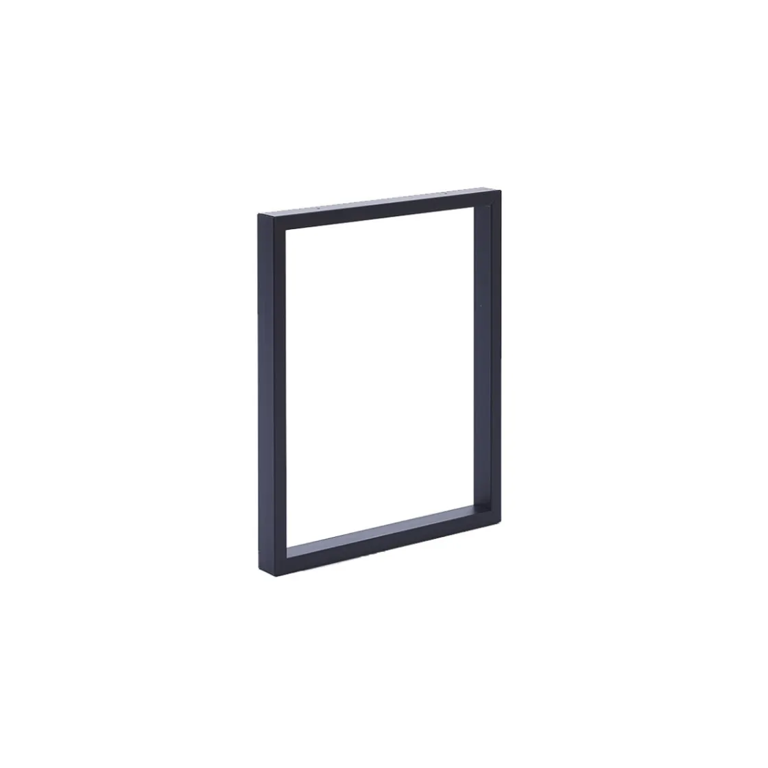 Tischbein Rechteck schwarz matt 71 x 59 x 3 cm ^ Best