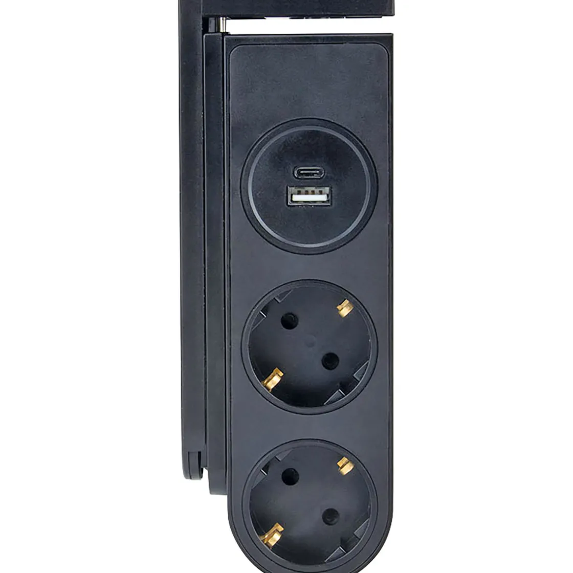 Tischsteckdosenleiste klemmbar 2x Strommit USB-C/A ^ Schwaiger Discount