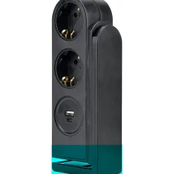 Tischsteckdosenleiste klemmbar 2x Strommit USB-C/A ^ Schwaiger Discount