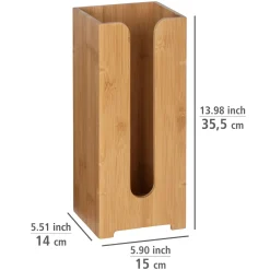 Toiletten-Ersatzrollenhalt. Mod.Bambusa ^ Wenko Clearance