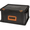 Systemkoffer Newbox PC 20 stapelbar 40 x 30 x 23,3 cm schwarz-orange ^ Tood