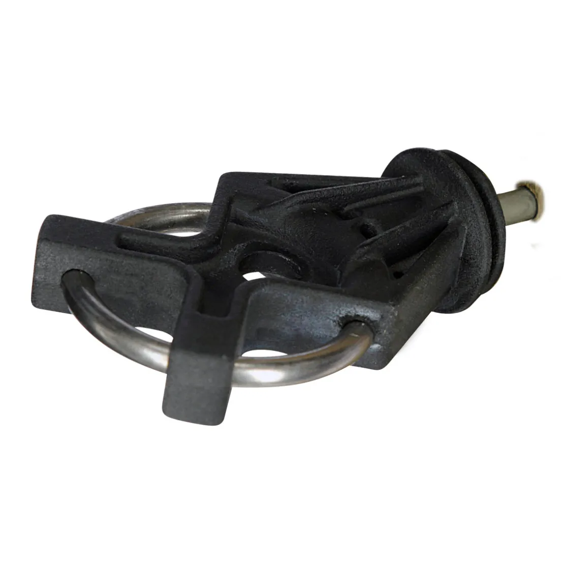 Torisolator X3 Durchmesser 6 mm verzinkt schwarz 10 Stück ^ Outlet