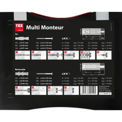 Sortimentsbox Multi Monteur 336-teilig ^ TOX Online
