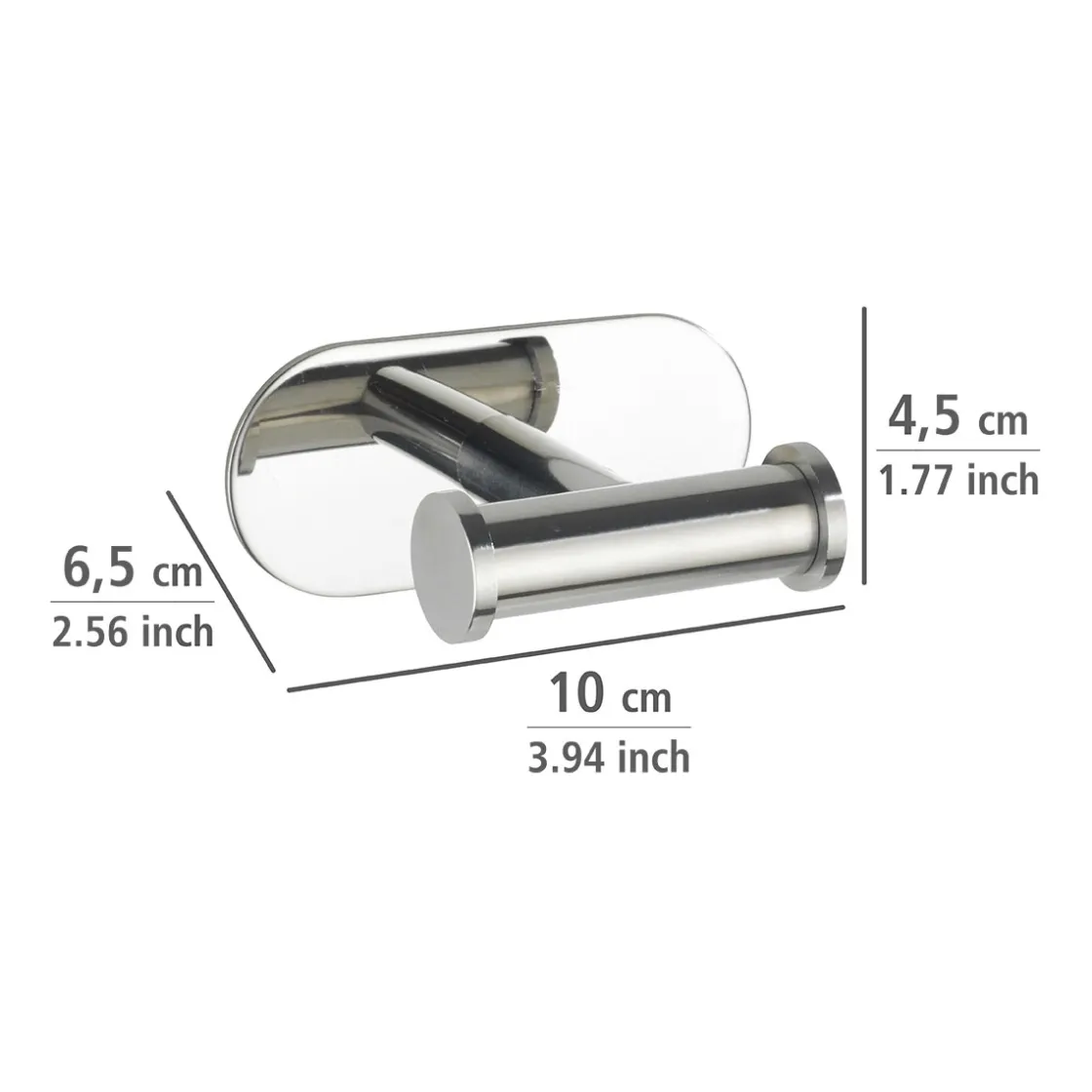 Turbo-Loc Wandhaken Duo Orea Shine Edels ^ Wenko Clearance