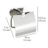 Turbo-Loc WC-papierhalter m/D OreaShine ^ Wenko Sale