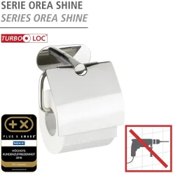 Turbo-Loc WC-papierhalter m/D OreaShine ^ Wenko Sale