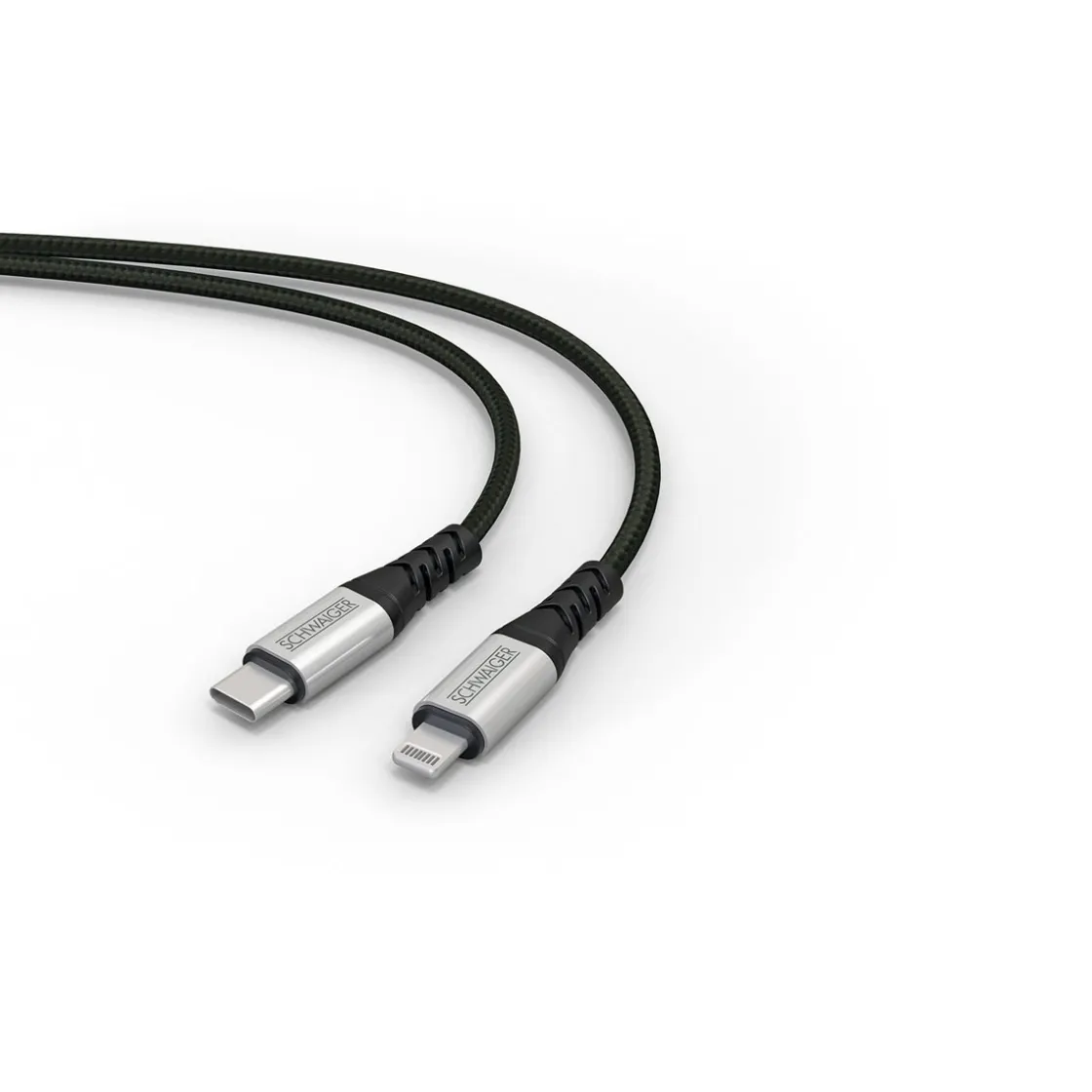 TypeC/Lightning Syn u.Ladekabel 1,2munzerstoerbar ^ Schwaiger New