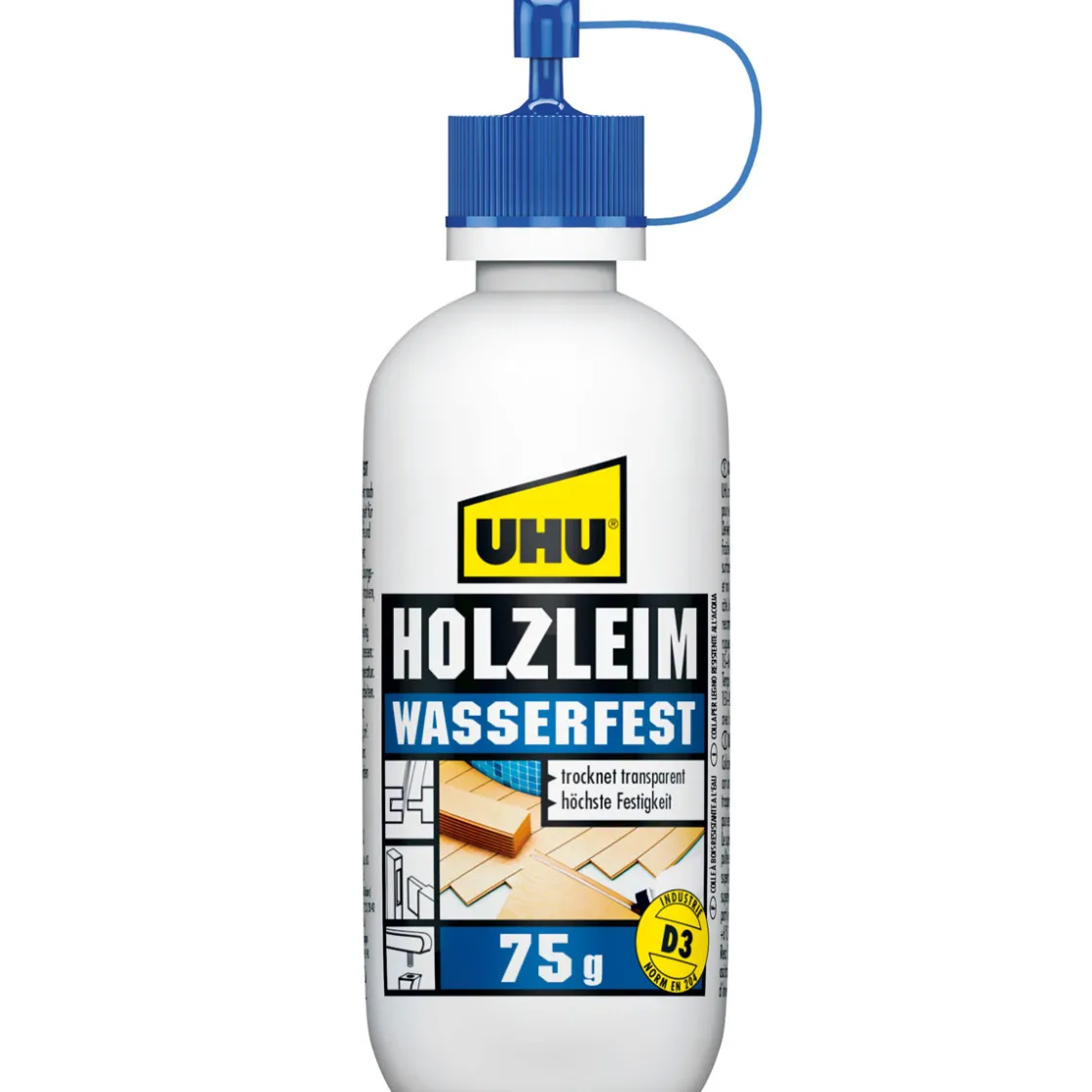 Holzleim Wasserfest 75 g ^ UHU Discount