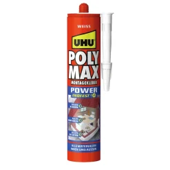 Montagekleber Poly Max Power weiss 425 g ^ UHU Online