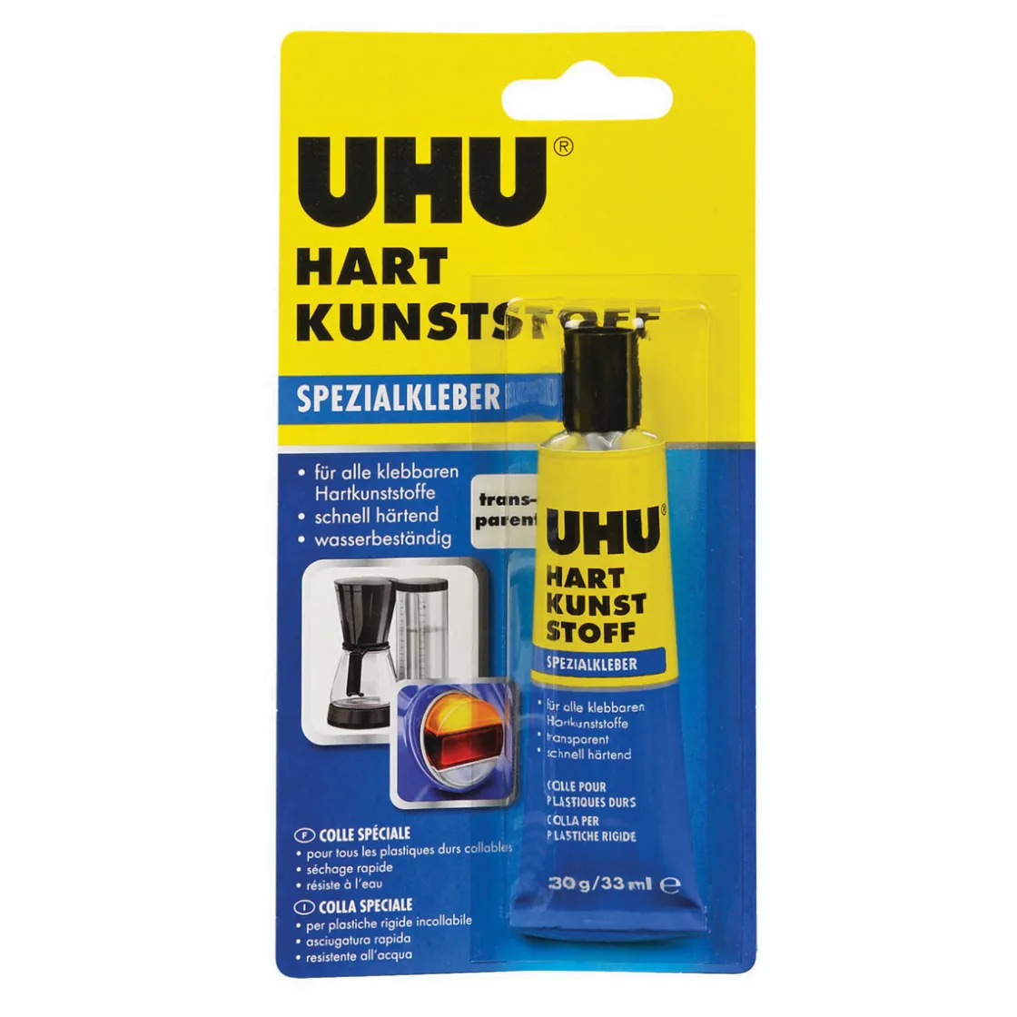 Spezialkleber Hart Kunststoff 30 g ^ UHU New