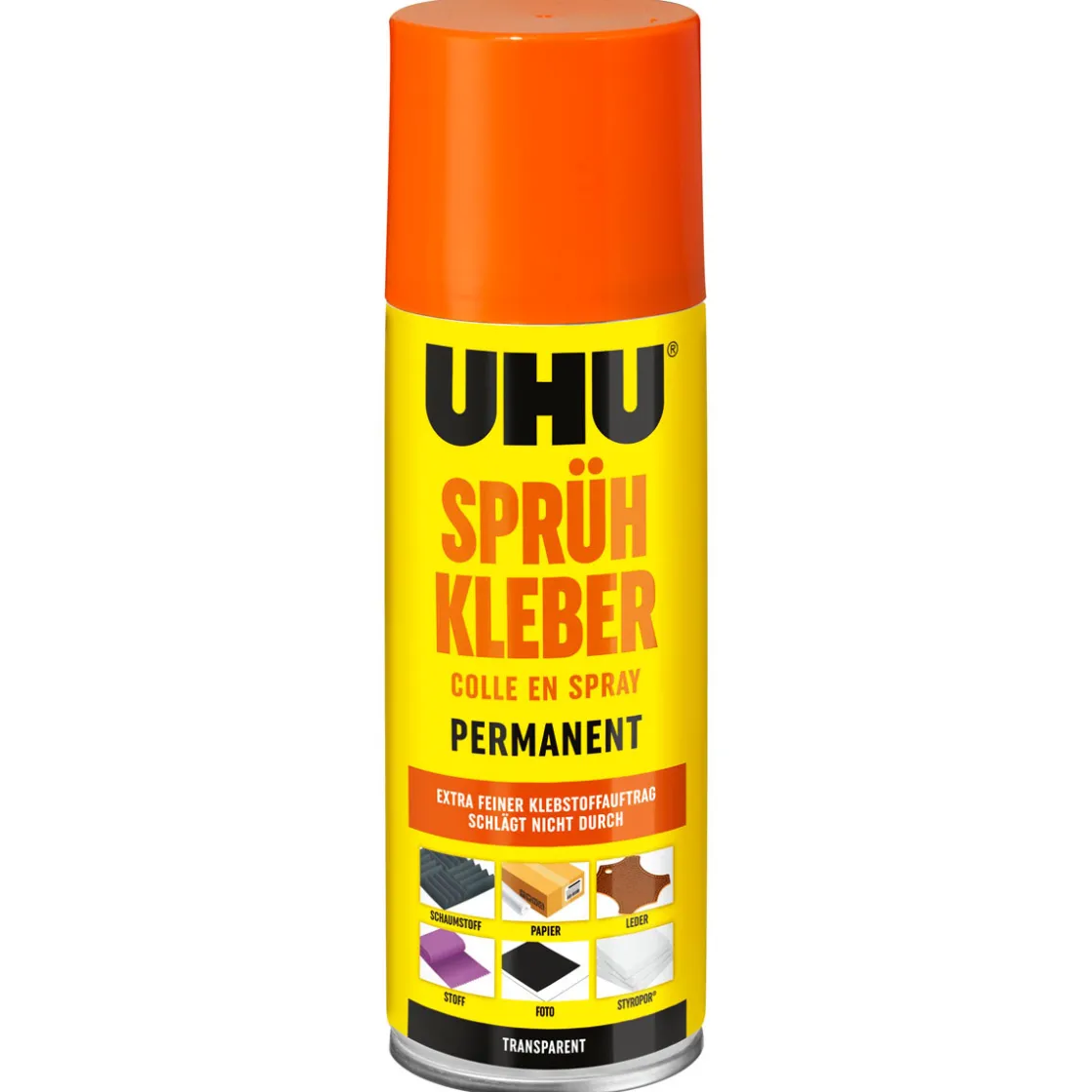 Sprühkleber transparent 200 ml ^ UHU Sale