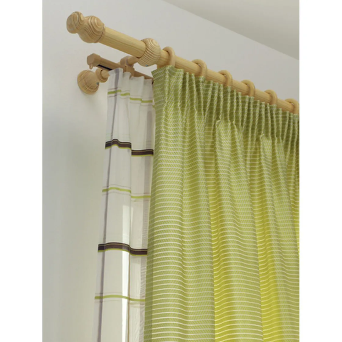 U-Lauf Komplett beige 190 cm ^ Gardinia Clearance