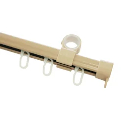U-Lauf Komplett beige 150 cm ^ Gardinia New
