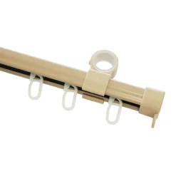 U-Lauf Komplett beige 240 cm ^ Gardinia Discount