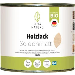 Holzlack 0.375 l Farblos ^ Ultra Nature Clearance