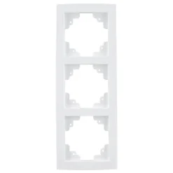 Abdeckrahmen 3-fach ultraweiß Imola ^ Unitec Discount