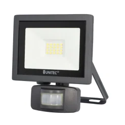 LED Wandstrahler mit Bewegungsmelder 10W 800lm anthrazit ^ Unitec