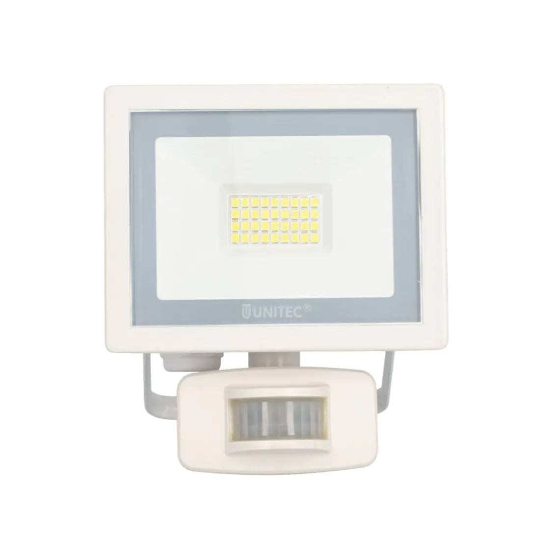 LED Wandstrahler mit Bewegungsmelder 20W 1600lm weiss ^ Unitec New