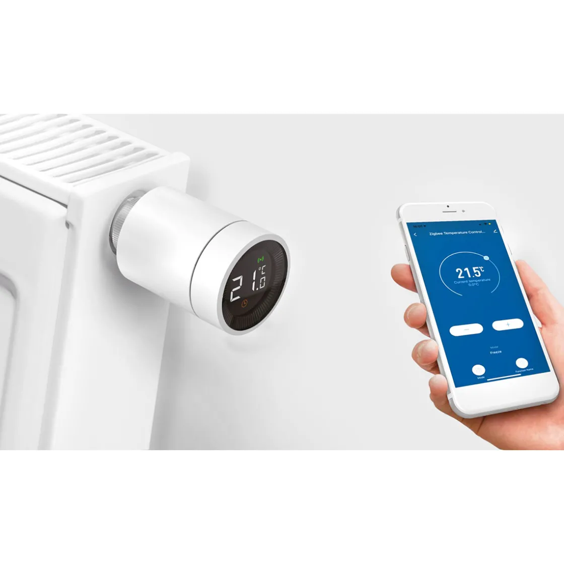 Smartes Heizkörper-Thermostat Zigbee ^ Unitec