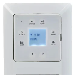 Unterputz-Radio mit Touchfunktion und Bluetooth weiß ^ Unitec Outlet