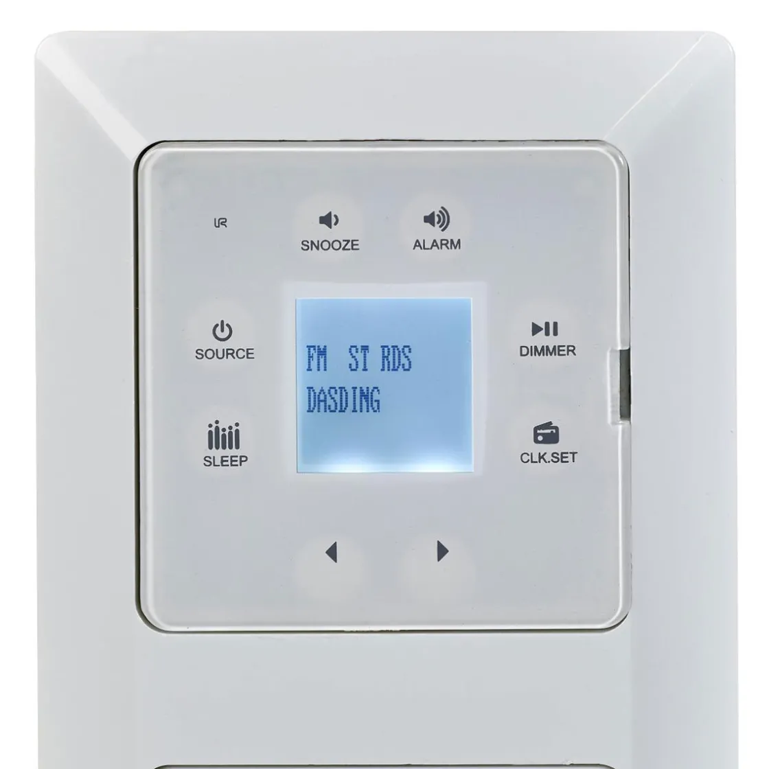 Unterputz-Radio mit Touchfunktion und Bluetooth weiß ^ Unitec Outlet