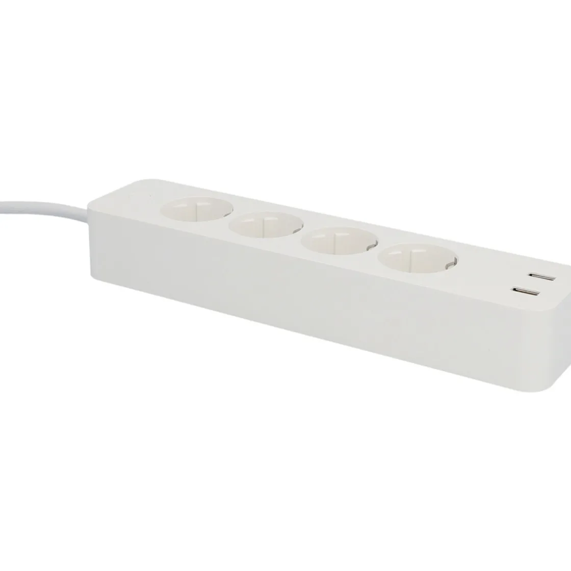 WIFI Steckdosenleiste Smart 4fach inkl 2xUSB weiß ^ Unitec