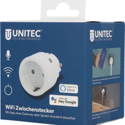 WIFI Zwischenstecker Smart weiß ^ Unitec Hot