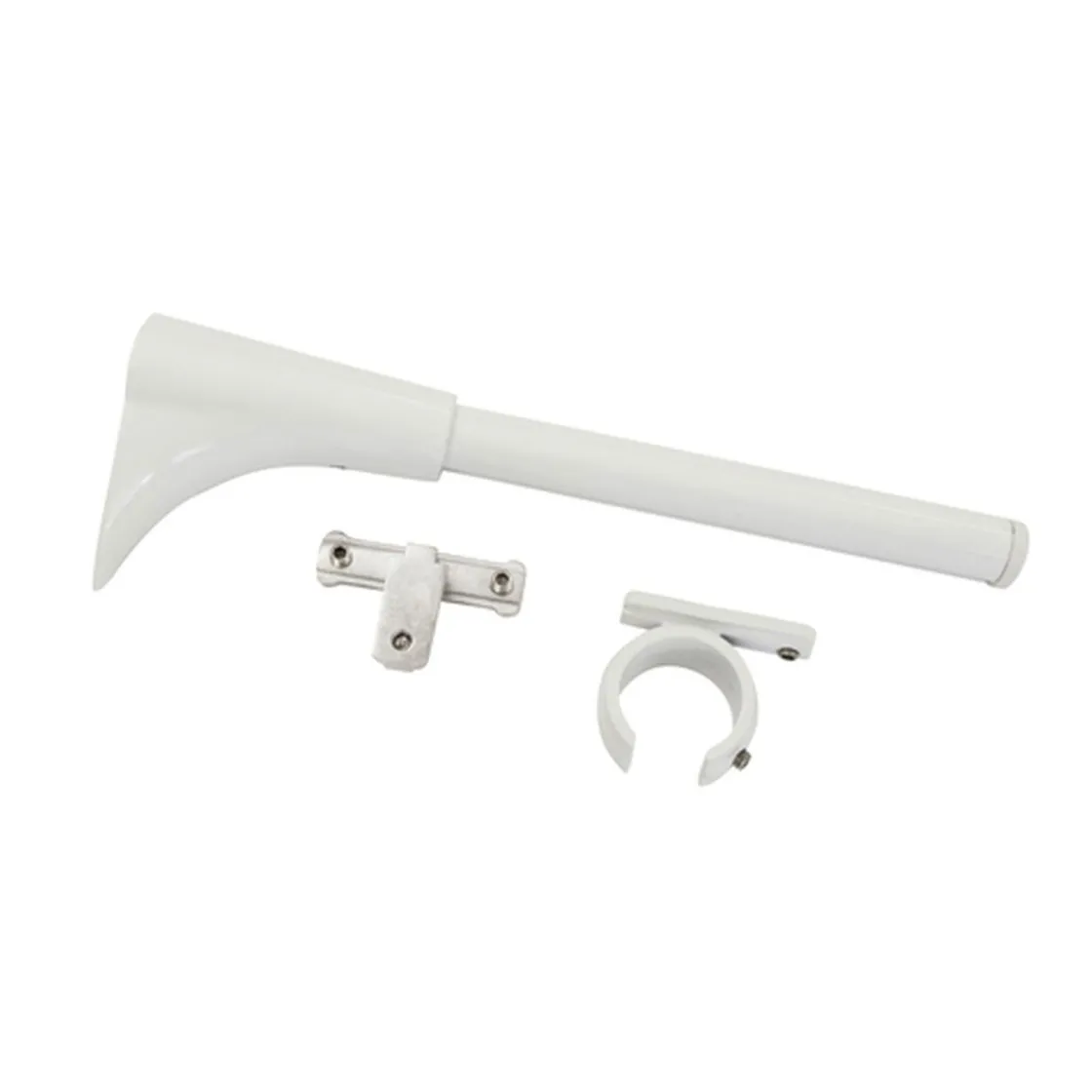Univers-Träger 1+2lf DM 20cm weiß ^ Gardinia New