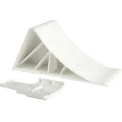 Unterlegkeil m. Halter weiss ^