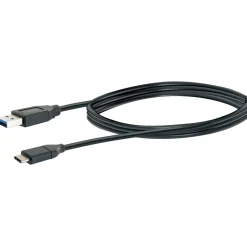 USB 3.1 Adapterkabel C St. - USB 3.0 ASt. 1m sw ^ Schwaiger