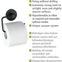 Vacuum-Loc Toilettenpapierh Milazzoschw ^ Wenko Online