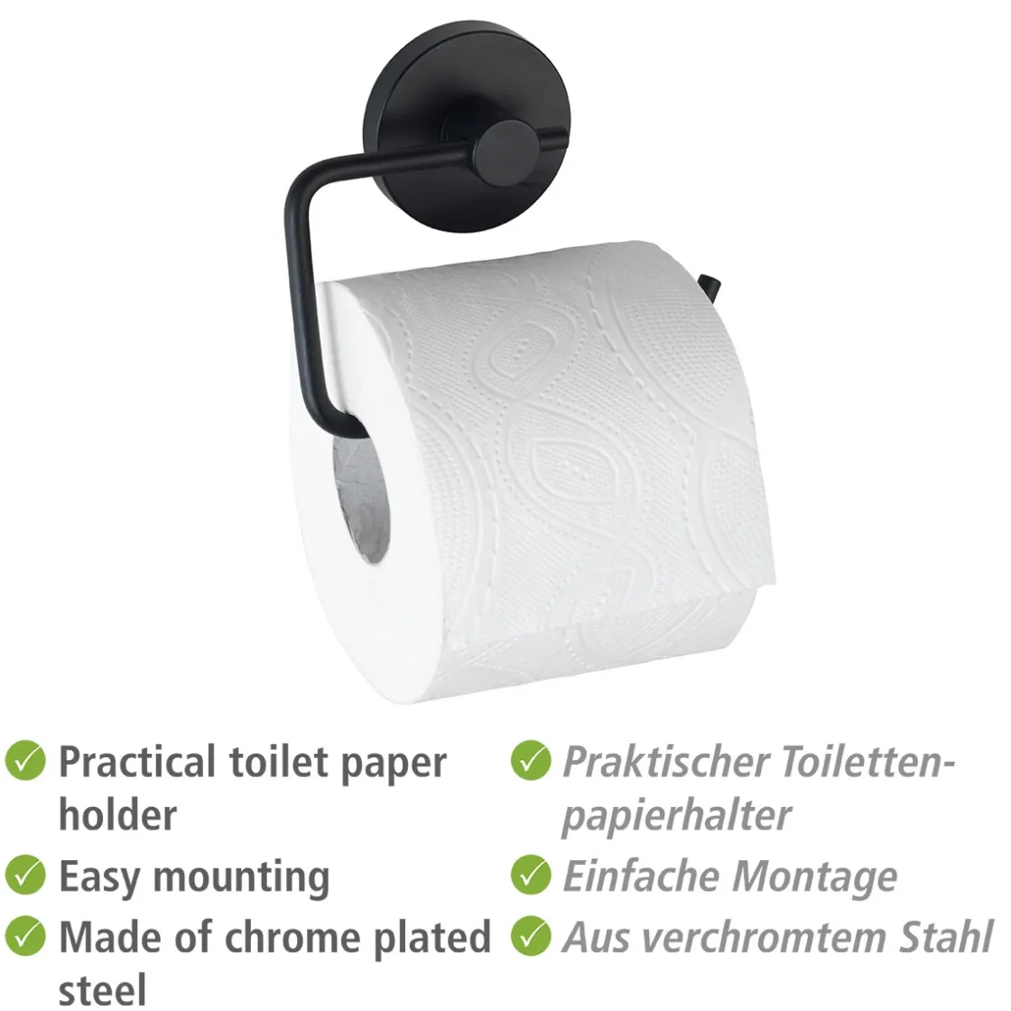 Vacuum-Loc Toilettenpapierh Milazzoschw ^ Wenko Online