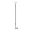 Deckenstütze für 25 mm Duschgestänge 55 cm chrom Aluminium ^ Valblue Outlet