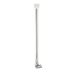 Deckenstütze für 25 mm Duschgestänge 55 cm chrom Aluminium ^ Valblue Outlet