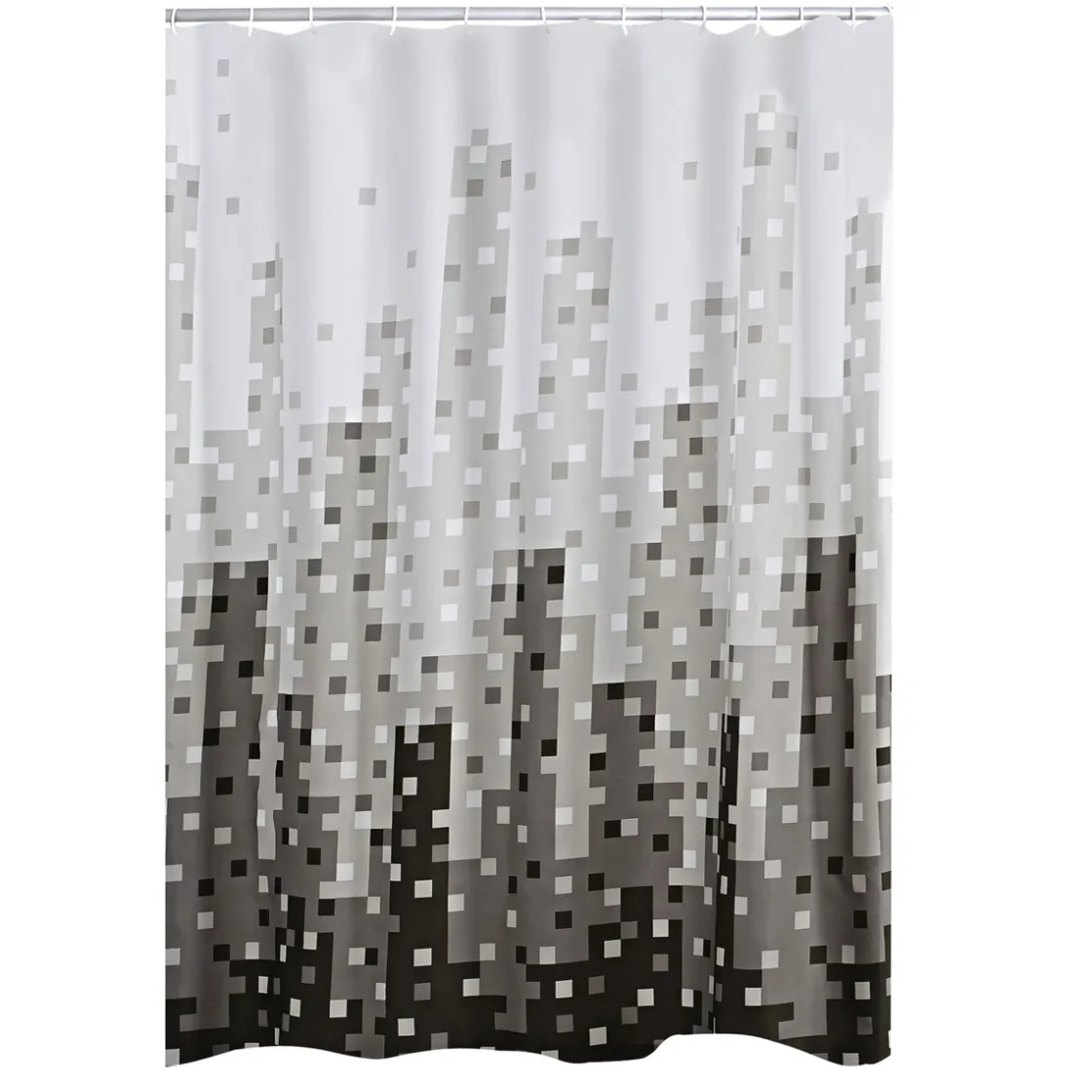 Duschvorhang Skyline Textil 180 x 200 cm ^ Valblue Best