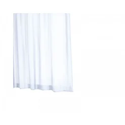 Duschvorhang Textil 180 x 200 cm weiß ^ Valblue Sale