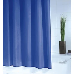 Duschvorhang Universal Folie 180 x 200 cm ultramarinblau ^ Valblue Best