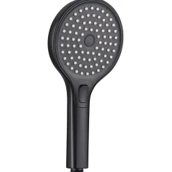 Handbrause Oria schwarz matt 3S Softstrahltechnik Anti-Kalk Dm.13cm ^ Valblue Sale