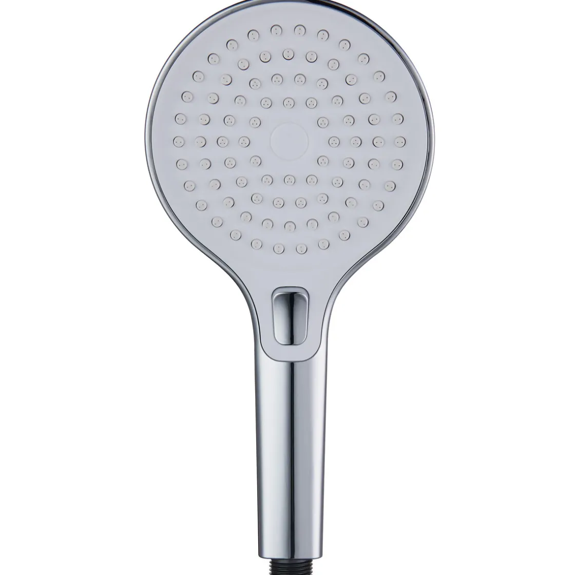 Handbrause Oria weiss chrom Anti-Kalk-Funktion ^ Valblue Best