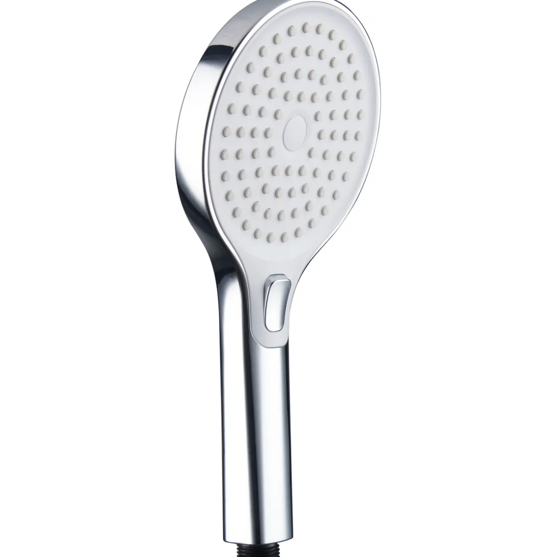Handbrause Oria weiss chrom Anti-Kalk-Funktion ^ Valblue Best