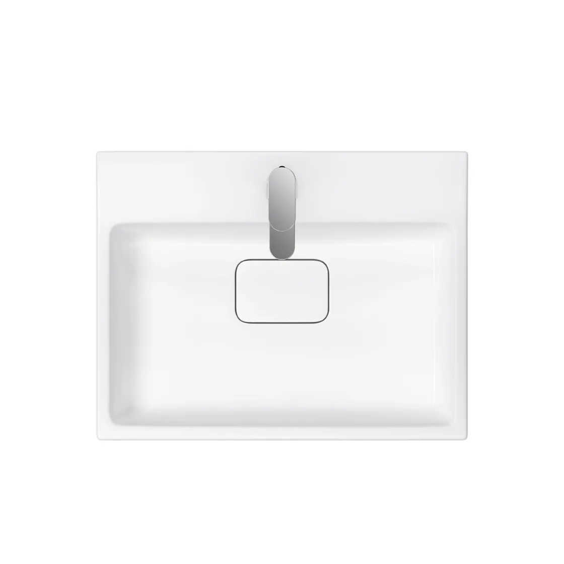 Keramik-Waschtisch Austin 60 x 46 x 16 cm ^ Valblue