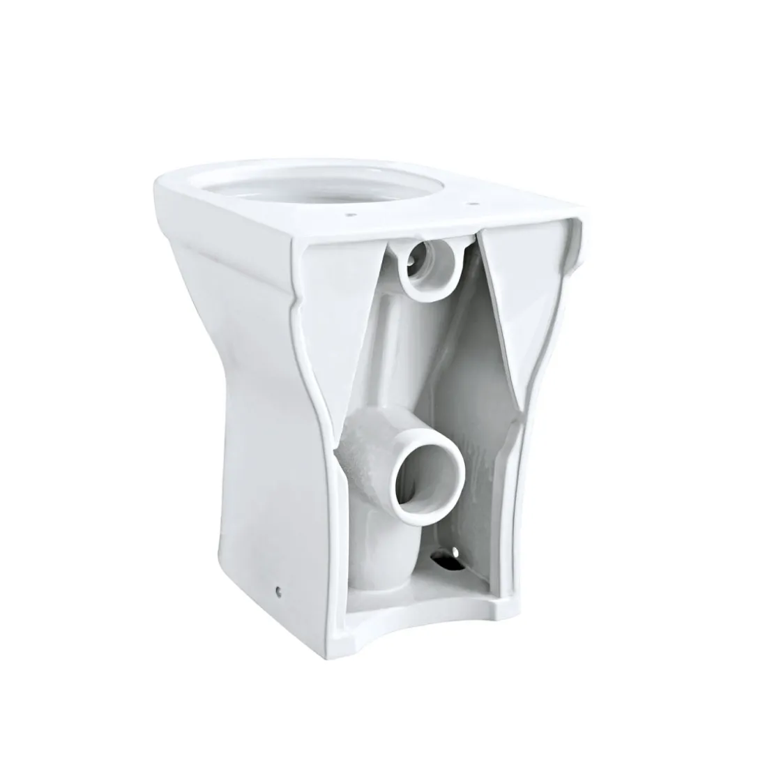 Spülrandloses Stand WC-Set erhöht und 7 cm 3-tlg ^ Valblue Clearance