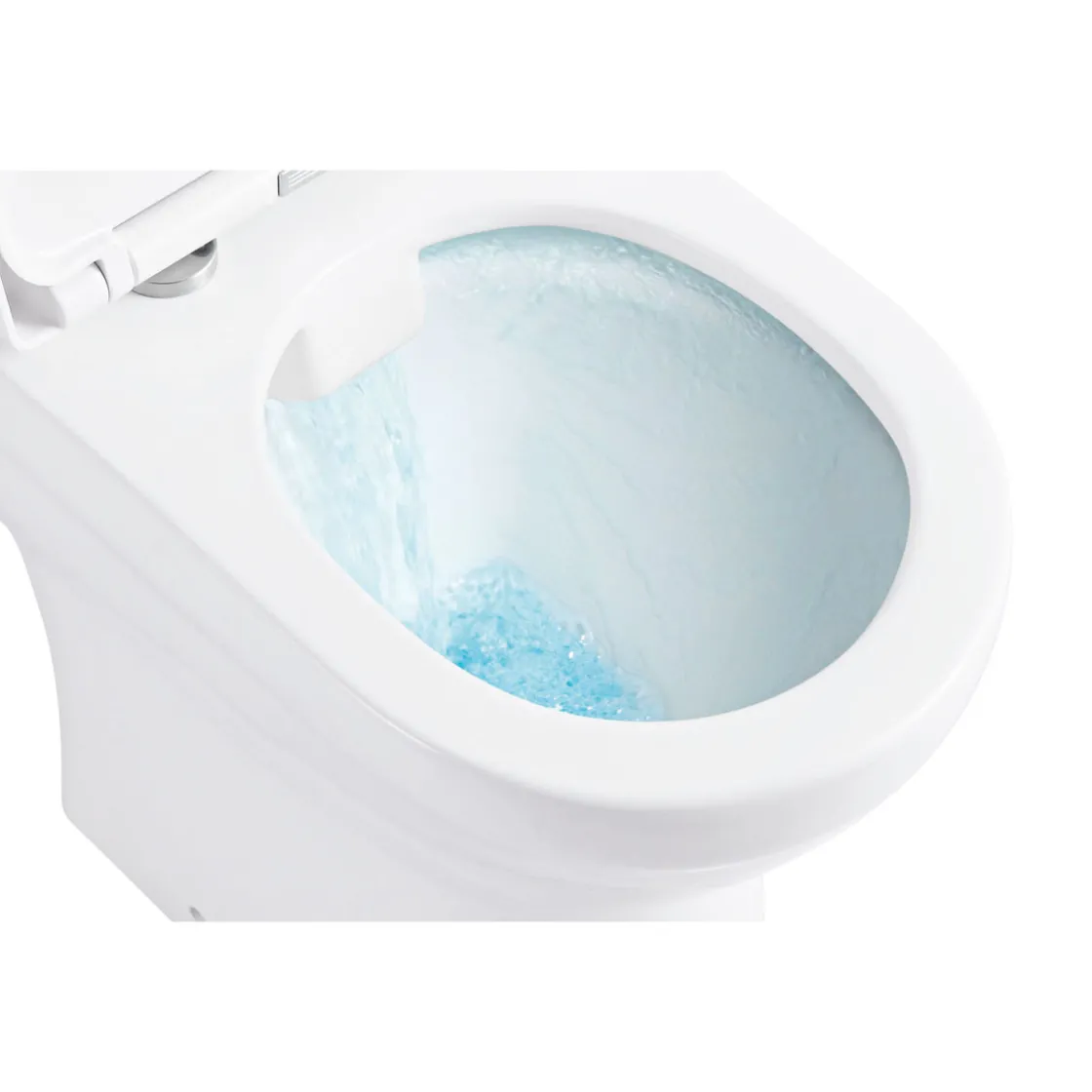 Spülrandloses Stand WC-Set erhöht und 7 cm 3-tlg ^ Valblue Clearance
